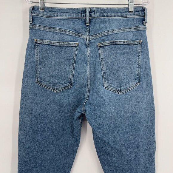 AGOLDE Pinch Waist High Rise Jeans Size 30 Blue Denim - Picture 5 of 12